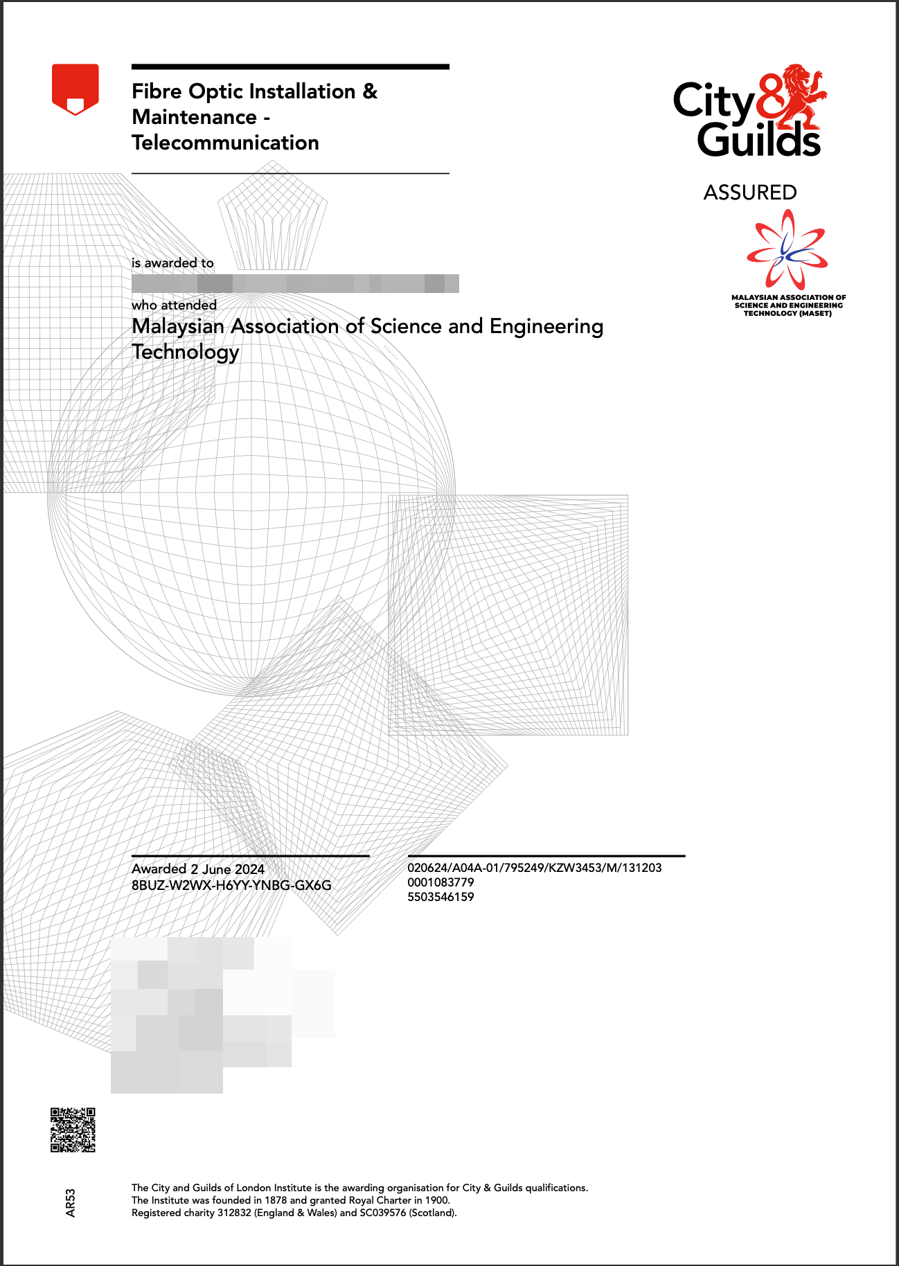 Certificate Image