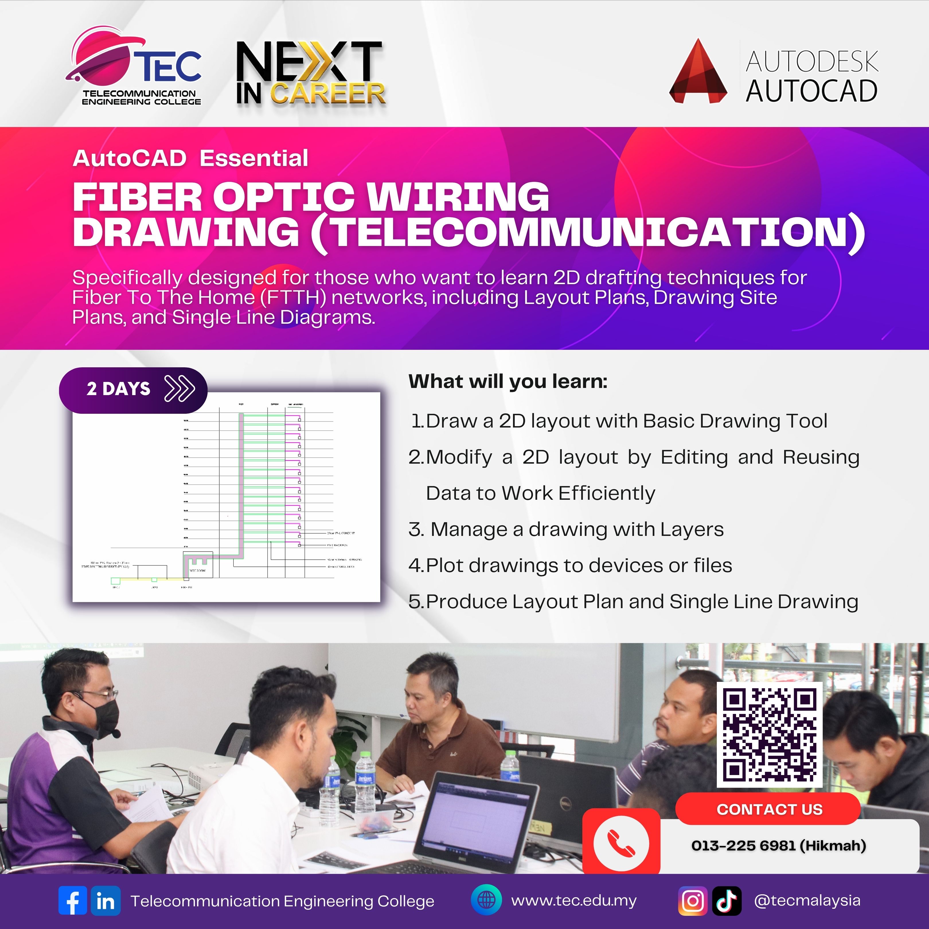 AutoCAD Essential - Fiber Optic